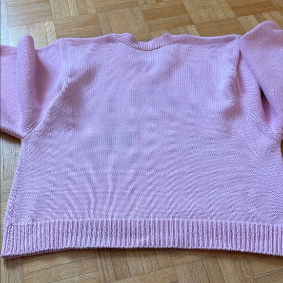 Kerri Rosenthal Pink Heart Knit Sweater - - Picture 8 of 16
